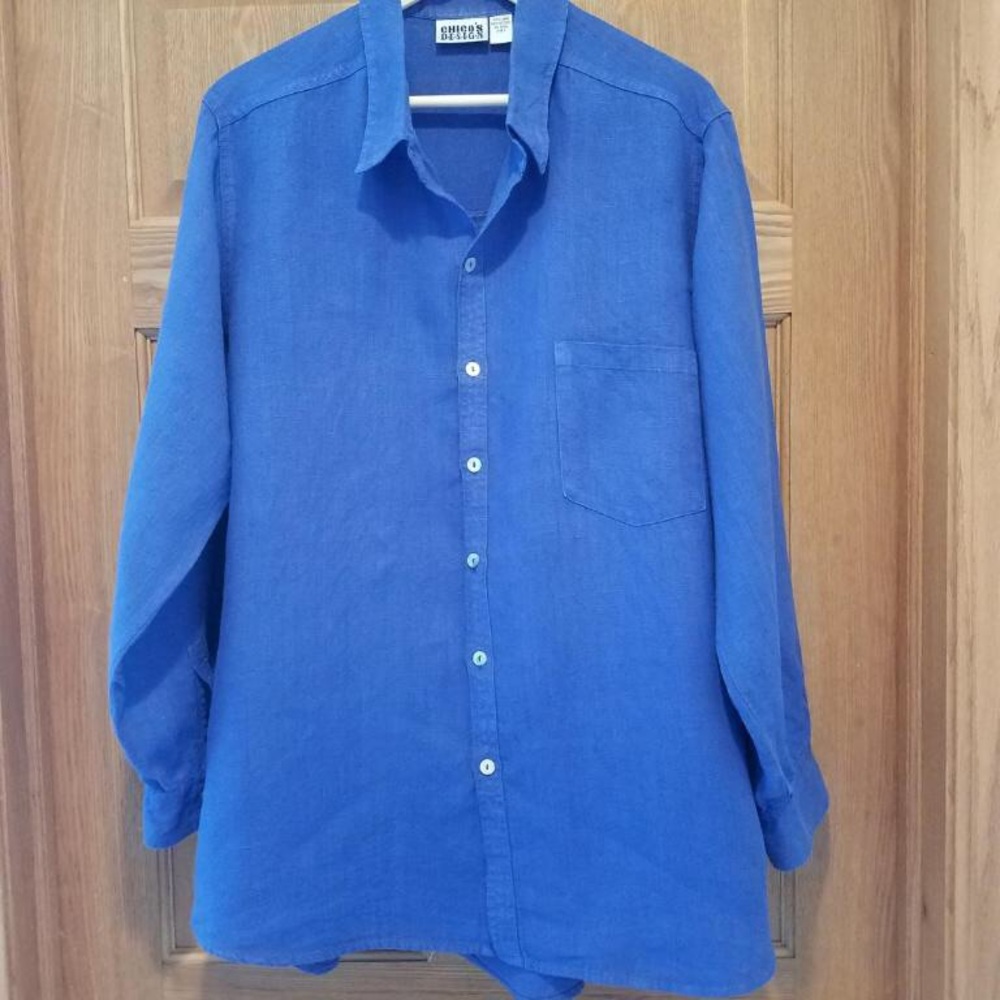 Chico’s Linen Button Up
